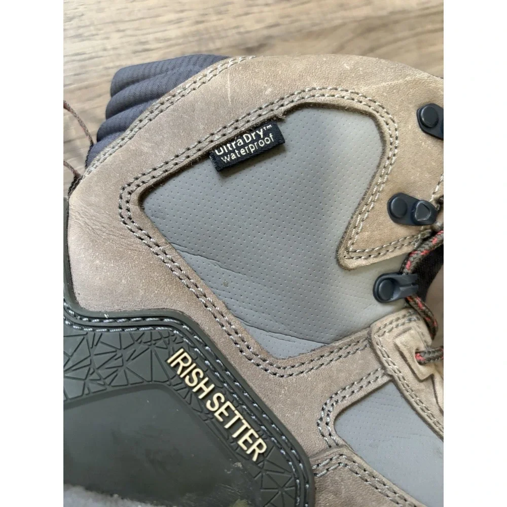 Irish Setter 83228 UltraDry Waterproof Work Boots Women's 11 Steel Toe